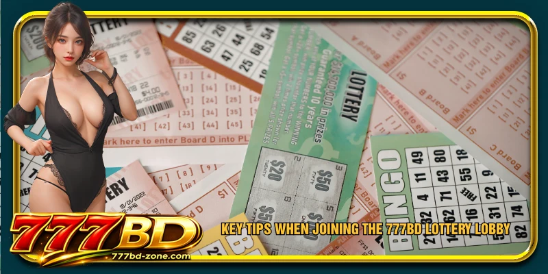 Key tips when joining the 777BD lottery lobby