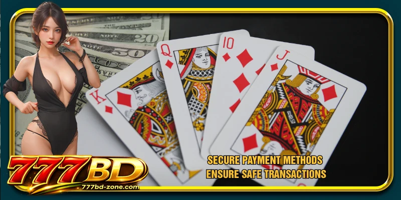 Secure payment methods ensure safe transactions