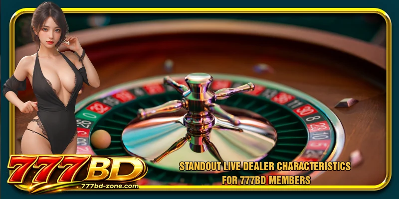 Standout live dealer characteristics for 777BD members
